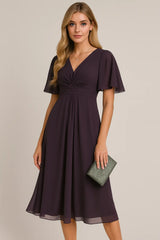 Mode enfärgad och V-ringad midjeband Casual Large