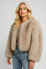 Iconic Street Fashion Week Lyxmärke Gardient Cropped