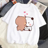 Bear Love Summer Tee-L235-21 WHITE-1