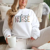 Printed Hoodie Loose Casual-1