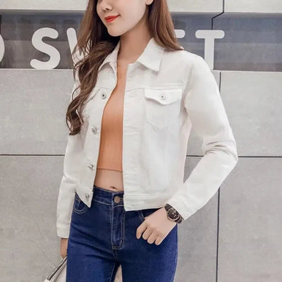 Stylish Women's Classic Denim Jacket