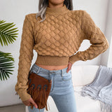 Textured Bubble Knit Layer