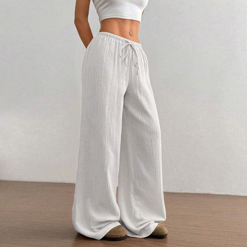 Plus Size Wide Leg Lounge Pants