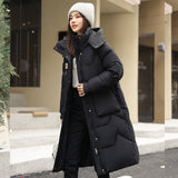 Cozy Mid-Length Coat with Detachable Hat