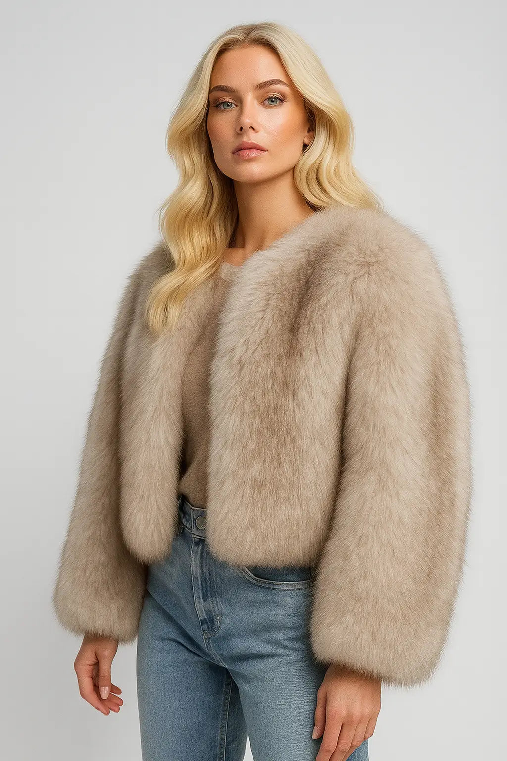 Iconic Street Fashion Week Lyxmärke Gardient Cropped