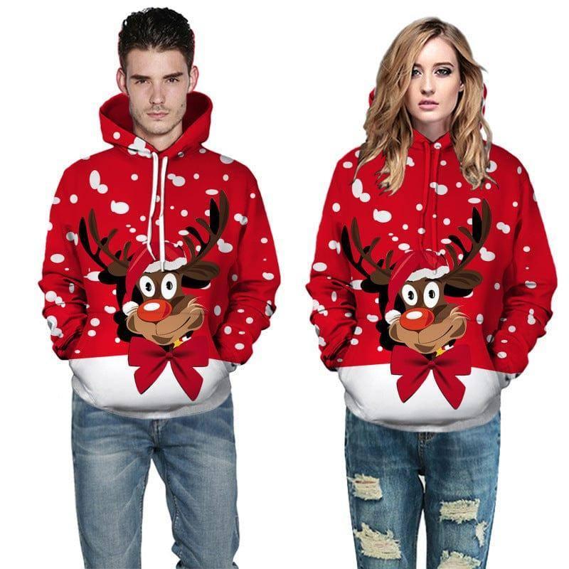 3d digital print Christmas sweater-1