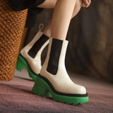 Autumn And Winter Korean Women Thick Heel-2