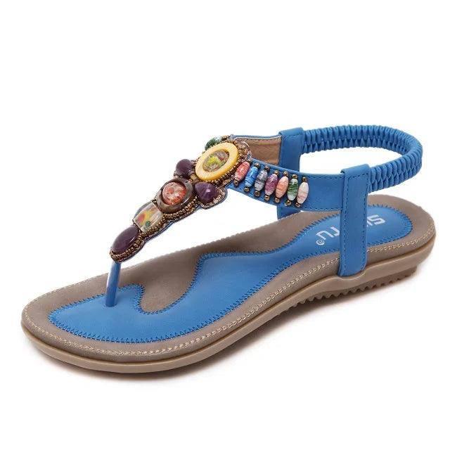 Beach Sandals Bohemian-blue-10