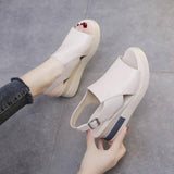 Chic White Platform Sandals: Summer Fashion Trend-1