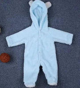 Cute Baby Winter Romper-SkyBlue-2