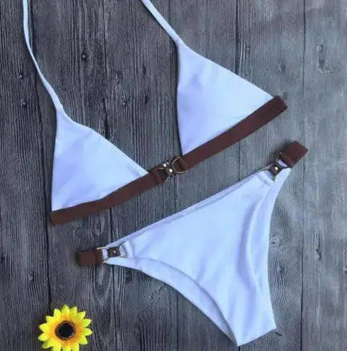 European and American new ladies split bikini-S-2