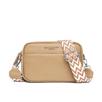 Fashion Shoulder Crossbody Bags With Rhombus Embroidered Wide Shoulder Strap Cute Small Square Bag Women-15