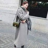 Fashion Solid Color Thick Pocket Women Autumn Winter Warm-7