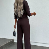 Fashion Tops High Waist Wide Leg-10