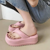 Flip Flops New Split Toe Muffin Platform-5