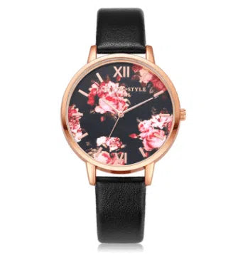 High Quality Fashion Leather Strap Rose Gold Women Watch Casual Love Heart Quartz Wrist Watch Women Dress Ladies Luxury Watches-5