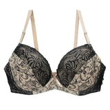 Lace Print Color Block Lingerie-Skin-8