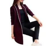 Women's Long Sleeve Open Front Cardigan-1