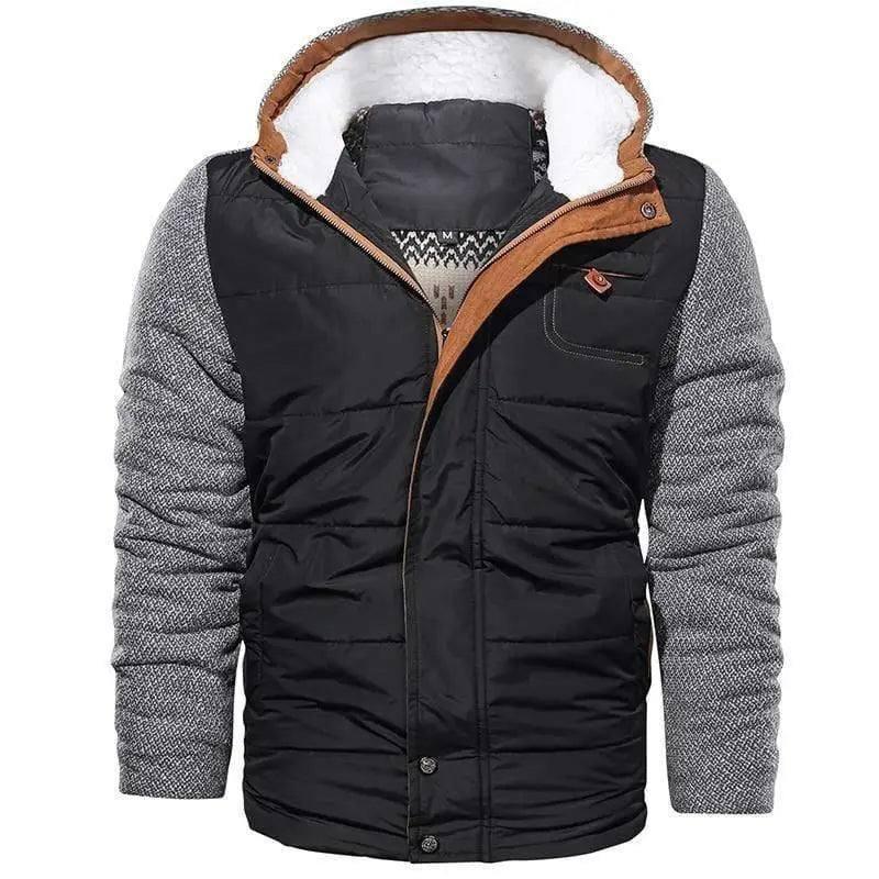 Stylish Casual Mens Winter Jackets for Every Occasion-Black-1