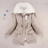 LOVEMI - Lovemi - Candy-colored waist-strap cotton coat