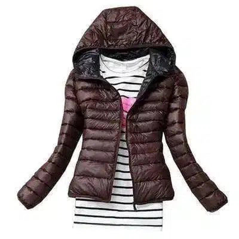 LOVEMI - Lovemi - Casual Hooded Womens Jacket