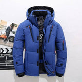 Cold proof warm youth cotton clothes-Blue-5