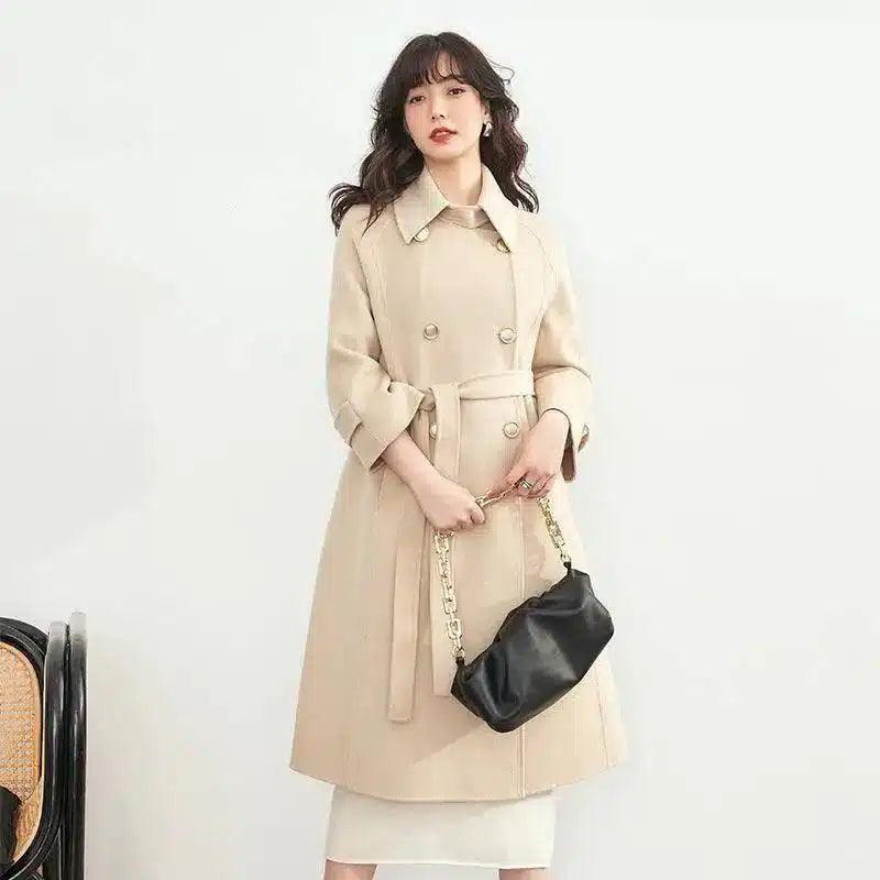 LOVEMI - Lovemi - Double-faced cashmere overcoat