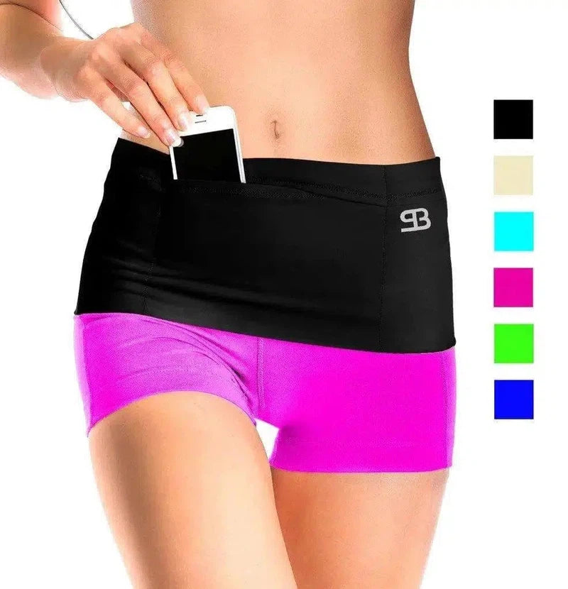 Fitness running belt and cycling belt-Rosered-6