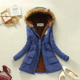 Stylish Hooded Jackets for Women-Sapphire blue-3