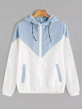 LOVEMI - Lovemi - Light Weighted Hooded Long Sleeve Jacket With