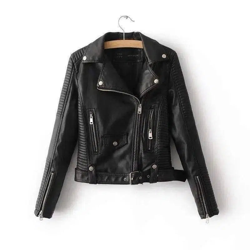 Motorcycle jacket-Black-5