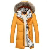 LOVEMI - Lovemi - new down jacket men's long section Korean youth