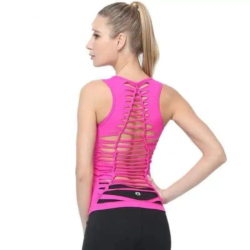 LOVEMI - Lovemi - Professional Yoga Wear Vest With Chest Pad,