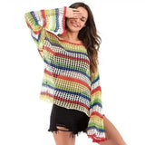 Women's Lightweight Knit Sweater-Picture color-1