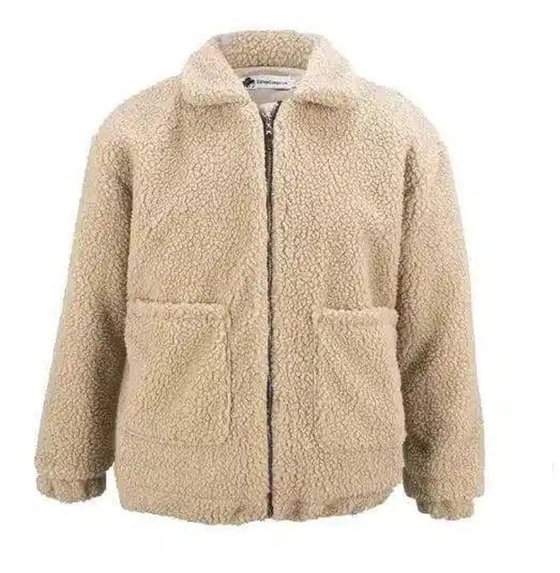 LOVEMI - Lovemi - shearling coat jacket women autumn winter warm