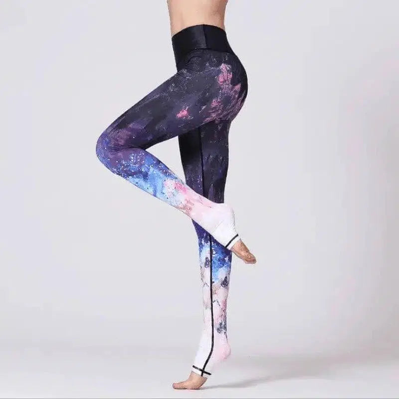 LOVEMI - Lovemi - Star gradient yoga pants for girls