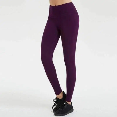 Vibrant Bright Running Pants for Women-Sauce brown-2