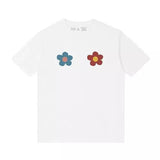 LOVEMI - Lovemi - Two little flowers vintage girl T-shirt