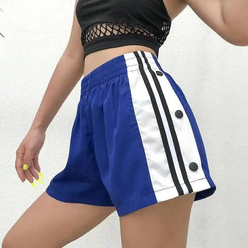 Wide leg shorts female summer new foreign trade hot thin-6