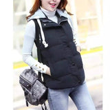 Winter Korean Down Coat-Black-3