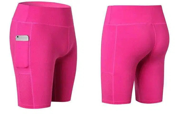 LOVEMI - Lovemi - Women's Yoga Shorts Side Pockets Fitness Running