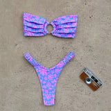 Floral High-Waist Swimwear Set-WD231341Z1-5