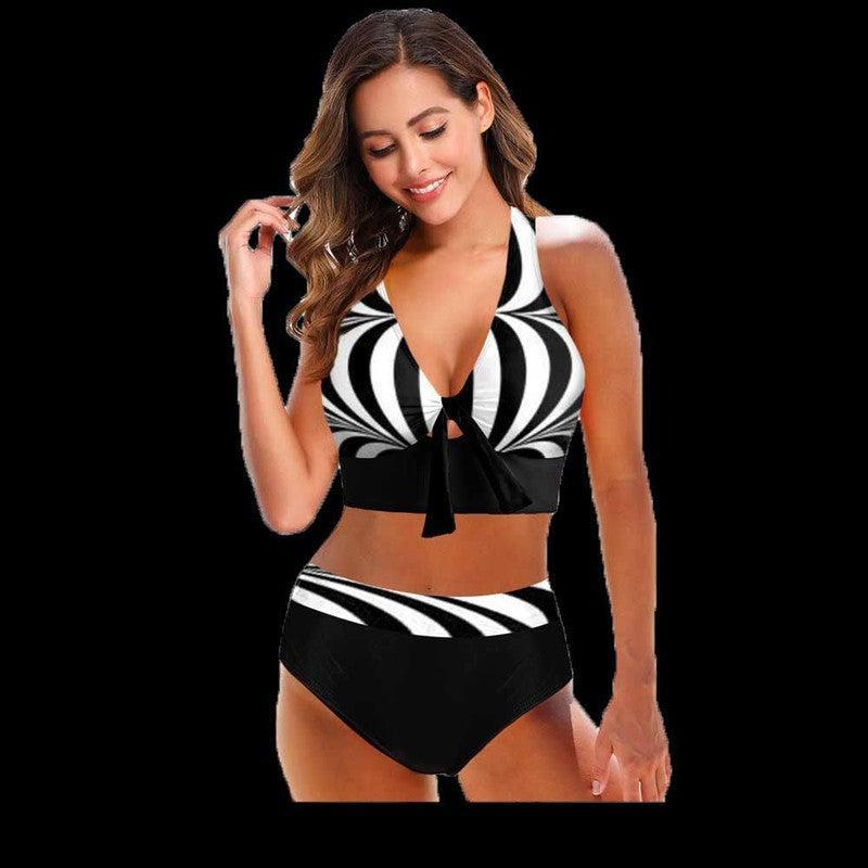 New Swimwear Printed Swimwear Colorful Pattern Swimwear-5