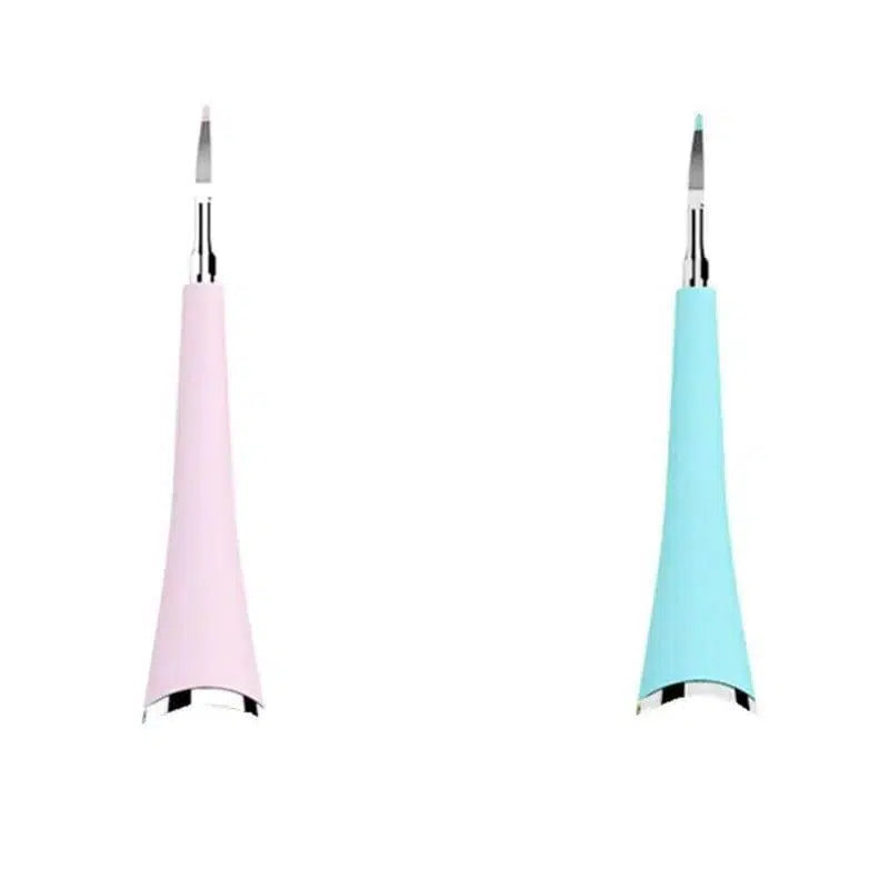 Portable Electric Dental Scaler Tooth Calculus Remover-PinkandBlue-18