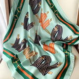 Printed Silk Scarves Gift Company Annual Meeting-4