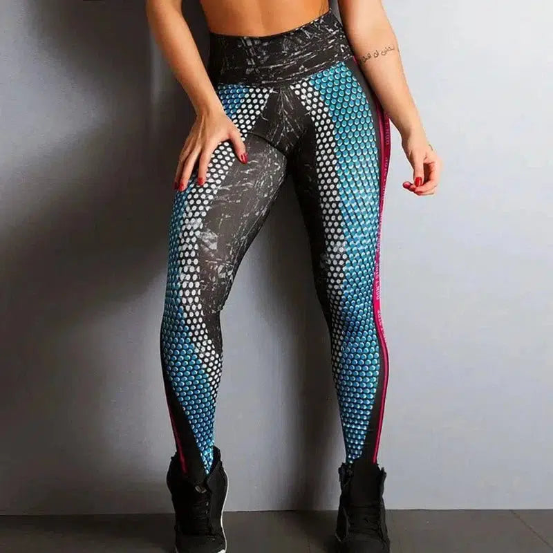 Schultz Leggings-Blue-1