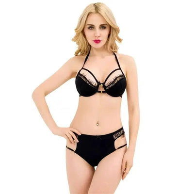 lingerie set-Black-1