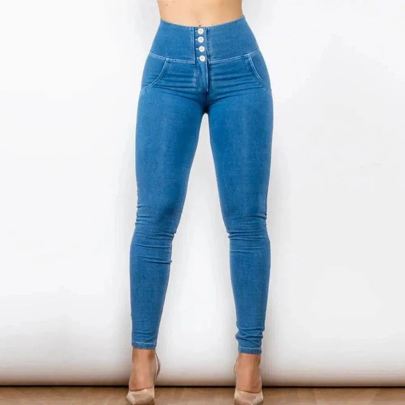 Shascullfites Melody Butt Lifting Jeans High Waist Push Up-2