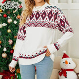 Sweater Loose Pullover Christmas Sweater-8