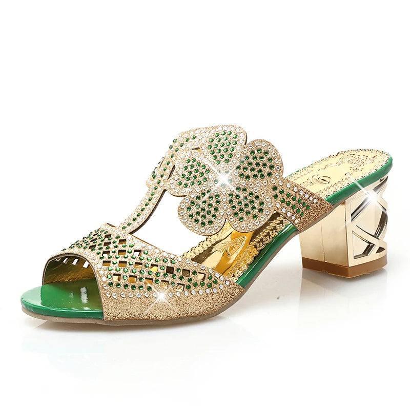 Trendy Designer Heels for Chic Evening Looks-green-3